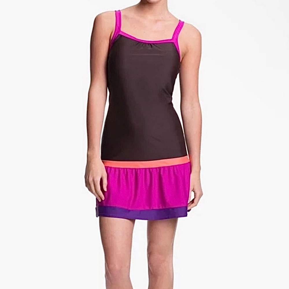 prAna Synergy Swim Dress UPF 30 + Coverup Size Small New W/Tags